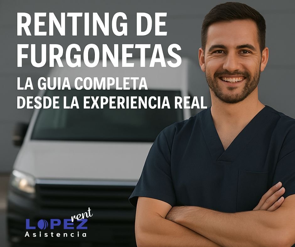 Cartel de Renting de Furgonetas en Alicante