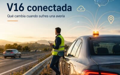 V16 conectada: qué cambia si tu coche sufre una avería