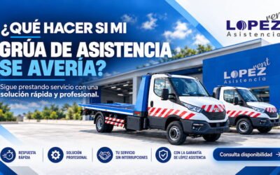 ¿Tu grúa de asistencia se ha averiado? Sigue trabajando mientras la reparan